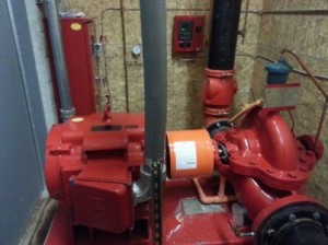 Peerless horizontal split-case fire pump install 6